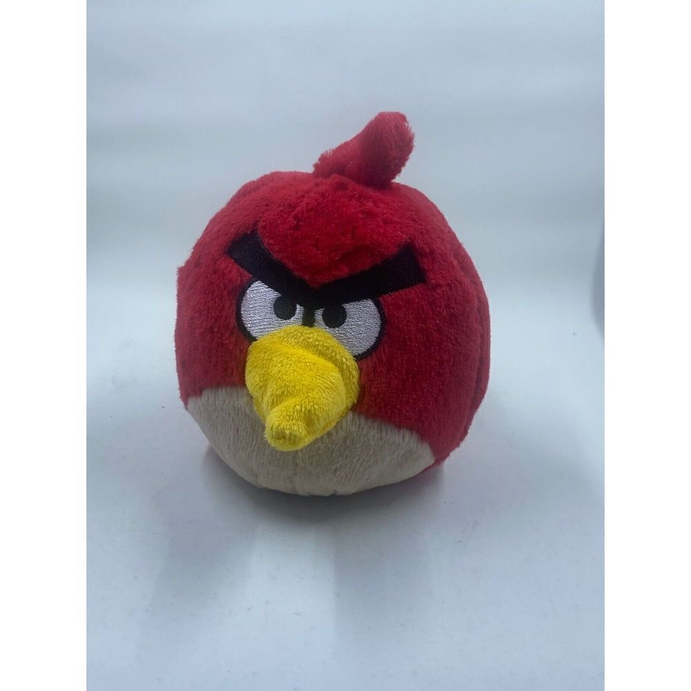 Angry Birds Plush Red Bird Toy Stuffed Animal 5"